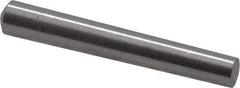 Value Collection - Size 4/0, 0.0934" Small End Diam, 0.109" Large End Diam, Uncoated Steel Taper Pin - Grade C-12L14, 3/4" OAL, 3/4 Pin Length - Exact Tool & Supply