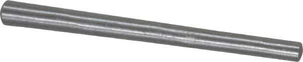 Value Collection - Size 4/0, 0.083" Small End Diam, 0.109" Large End Diam, Uncoated Steel Taper Pin - Grade C-12L14, 1-1/4" OAL, 1-1/4 Pin Length - Exact Tool & Supply
