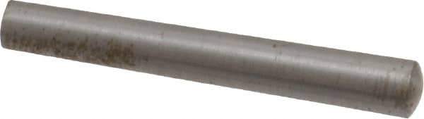 Value Collection - Size 2/0, 0.1202" Small End Diam, 0.141" Large End Diam, Uncoated Steel Taper Pin - Grade C-12L14, 1" OAL, 1 Pin Length - Exact Tool & Supply