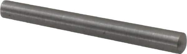 Value Collection - Size 2/0, 0.115" Small End Diam, 0.141" Large End Diam, Uncoated Steel Taper Pin - Grade C-12L14, 1-1/4" OAL, 1-1/4 Pin Length - Exact Tool & Supply