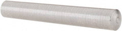 Value Collection - Size 0, 0.1352" Small End Diam, 0.156" Large End Diam, Uncoated Steel Taper Pin - Grade C-12L14, 1" OAL, 1 Pin Length - Exact Tool & Supply
