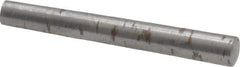 Value Collection - Size 0, 0.13" Small End Diam, 0.156" Large End Diam, Uncoated Steel Taper Pin - Grade C-12L14, 1-1/4" OAL, 1-1/4 Pin Length - Exact Tool & Supply
