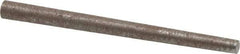 Value Collection - Size 0, 0.1144" Small End Diam, 0.156" Large End Diam, Uncoated Steel Taper Pin - Grade C-12L14, 2" OAL, 2 Pin Length - Exact Tool & Supply
