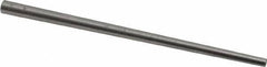 Value Collection - Size 0, 0.0936" Small End Diam, 0.156" Large End Diam, Uncoated Steel Taper Pin - Grade C-12L14, 3" OAL, 3 Pin Length - Exact Tool & Supply