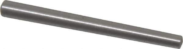 Value Collection - Size 1, 0.1356" Small End Diam, 0.172" Large End Diam, Uncoated Steel Taper Pin - Grade C-12L14, 1-3/4" OAL, 1-3/4 Pin Length - Exact Tool & Supply