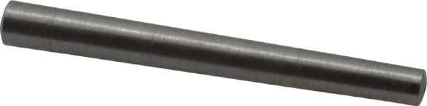 Value Collection - Size 2, 0.1566" Small End Diam, 0.193" Large End Diam, Uncoated Steel Taper Pin - Grade C-12L14, 1-3/4" OAL, 1-3/4 Pin Length - Exact Tool & Supply