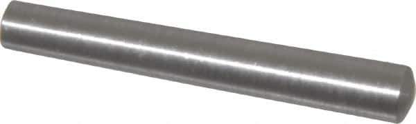 Value Collection - Size 3, 0.1878" Small End Diam, 0.219" Large End Diam, Uncoated Steel Taper Pin - Grade C-12L14, 1-1/2" OAL, 1-1/2 Pin Length - Exact Tool & Supply