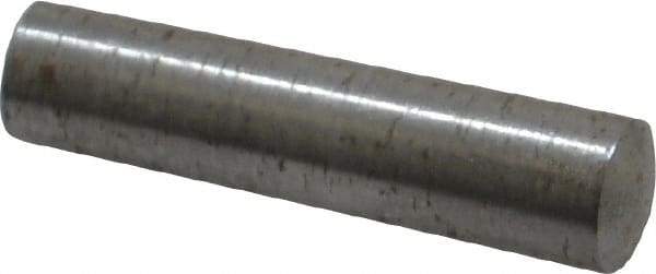 Value Collection - Size 4, 0.2292" Small End Diam, 0.25" Large End Diam, Uncoated Steel Taper Pin - Grade C-12L14, 1" OAL, 1 Pin Length - Exact Tool & Supply