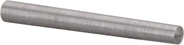 Value Collection - Size 4, 0.2032" Small End Diam, 0.25" Large End Diam, Uncoated Steel Taper Pin - Grade C-12L14, 2-1/4" OAL, 2-1/4 Pin Length - Exact Tool & Supply