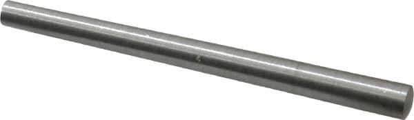 Value Collection - Size 4, 0.1876" Small End Diam, 0.25" Large End Diam, Uncoated Steel Taper Pin - Grade C-12L14, 3" OAL, 3 Pin Length - Exact Tool & Supply
