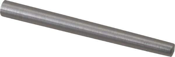 Value Collection - Size 5, 0.2266" Small End Diam, 0.289" Large End Diam, Uncoated Steel Taper Pin - Grade C-12L14, 3" OAL, 3 Pin Length - Exact Tool & Supply