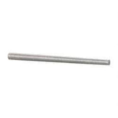 Value Collection - Size 5, 0.1954" Small End Diam, 0.289" Large End Diam, Uncoated Steel Taper Pin - Grade C-12L14, 4-1/2" OAL, 4-1/2 Pin Length - Exact Tool & Supply