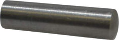 Value Collection - Size 6, 0.315" Small End Diam, 0.341" Large End Diam, Uncoated Steel Taper Pin - Grade C-12L14, 1-1/4" OAL, 1-1/4 Pin Length - Exact Tool & Supply
