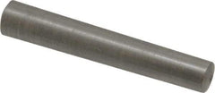 Value Collection - Size 6, 0.2994" Small End Diam, 0.341" Large End Diam, Uncoated Steel Taper Pin - Grade C-12L14, 2" OAL, 2 Pin Length - Exact Tool & Supply