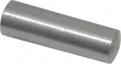 Value Collection - Size 7, 0.383" Small End Diam, 0.409" Large End Diam, Uncoated Steel Taper Pin - Grade C-12L14, 1-1/4" OAL, 1-1/4 Pin Length - Exact Tool & Supply