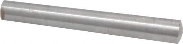 Value Collection - Size 7, 0.3466" Small End Diam, 0.409" Large End Diam, Uncoated Steel Taper Pin - Grade C-12L14, 3" OAL, 3 Pin Length - Exact Tool & Supply