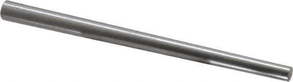 Value Collection - Size 7, 0.2842" Small End Diam, 0.409" Large End Diam, Uncoated Steel Taper Pin - Grade C-12L14, 6" OAL, 6 Pin Length - Exact Tool & Supply