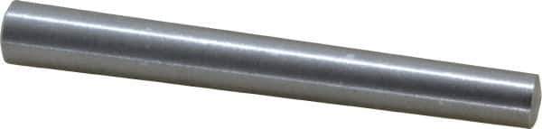 Value Collection - Size 8, 0.4088" Small End Diam, 0.492" Large End Diam, Uncoated Steel Taper Pin - Grade C-12L14, 4" OAL, 4 Pin Length - Exact Tool & Supply