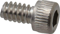 Value Collection - #6-32 UNC Hex Socket Drive, Socket Cap Screw - Grade 316 Stainless Steel, 1/4" Length Under Head - Exact Tool & Supply