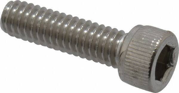 Value Collection - #8-32 UNC Hex Socket Drive, Socket Cap Screw - Grade 316 Stainless Steel, 5/8" Length Under Head - Exact Tool & Supply