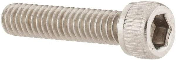 Value Collection - #8-32 UNC Hex Socket Drive, Socket Cap Screw - Grade 316 Stainless Steel, 1" Length Under Head - Exact Tool & Supply