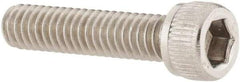 Value Collection - #8-32 UNC Hex Socket Drive, Socket Cap Screw - Grade 316 Stainless Steel, 1" Length Under Head - Exact Tool & Supply