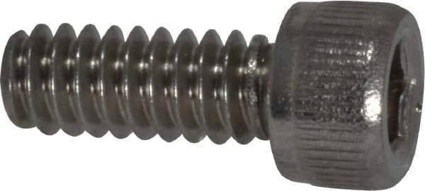Value Collection - #10-24 UNC Hex Socket Drive, Socket Cap Screw - Grade 316 Stainless Steel, 1/2" Length Under Head - Exact Tool & Supply
