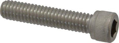 Value Collection - 5/16-18 UNC Hex Socket Drive, Socket Cap Screw - Grade 316 Stainless Steel, 1-1/2" Length Under Head - Exact Tool & Supply