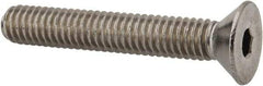 Value Collection - 5/16-18 UNC Hex Socket Drive, 82° Flat Screw - Grade 18-8 Stainless Steel, 2" OAL - Exact Tool & Supply