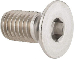 Value Collection - 1/2-13 UNC Hex Socket Drive, 82° Flat Screw - Grade 18-8 Stainless Steel, 1" OAL - Exact Tool & Supply