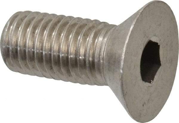 Value Collection - 5/8-11 UNC Hex Socket Drive, 82° Flat Screw - Grade 18-8 Stainless Steel, 1-1/2" OAL - Exact Tool & Supply