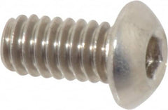 Value Collection - 1/4-20 UNC Hex Socket Button Cap Screw - Exact Tool & Supply