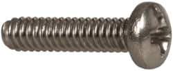 Value Collection - #2-56 UNC, 3/8" Length Under Head Phillips Drive Machine Screw - Pan Head, Grade 18-8 Stainless Steel, Uncoated, Without Washer - Exact Tool & Supply