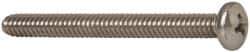 Value Collection - #10-24 UNC, 2" Length Under Head Phillips Drive Machine Screw - Pan Head, Grade 18-8 Stainless Steel, Uncoated, Without Washer - Exact Tool & Supply
