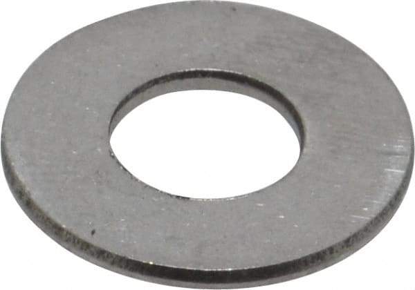 Value Collection - 1/4" Screw, Grade 316 Stainless Steel Standard Flat Washer - 9/32" ID x 5/8" OD, 0.045" Thick - Exact Tool & Supply