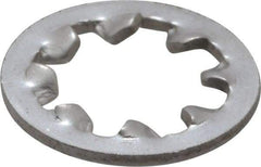 Value Collection - #12 Screw, 0.394" ID, Stainless Steel Internal Tooth Lock Washer - 0.41" OD, Grade 410 - Exact Tool & Supply