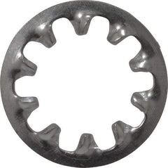 Value Collection - 3/8" Screw, 0.398" ID, Stainless Steel Internal Tooth Lock Washer - 0.692" OD, Grade 410 - Exact Tool & Supply