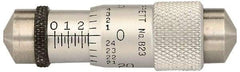 Starrett - 1-1/2 to 2 Inch Range, Mechanical Inside Caliper Micrometer - 0.001 Inch Graduation - Exact Tool & Supply