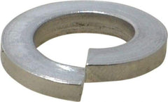 Value Collection - 1/2", 1/8" Thick Split Lock Washer - 316 Stainless Steel, 0.502" Min ID, 0.512" Max ID, 0.056" Min OD, 0.869" Max OD - Exact Tool & Supply