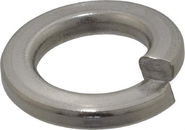 Value Collection - 5/8", 0.156" Thick Split Lock Washer - 316 Stainless Steel, 0.635" Min ID, 0.65" Max ID, 1.079" Min OD, 1.093" Max OD - Exact Tool & Supply
