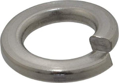 Value Collection - 5/8", 0.156" Thick Split Lock Washer - 316 Stainless Steel, 0.635" Min ID, 0.65" Max ID, 1.079" Min OD, 1.093" Max OD - Exact Tool & Supply
