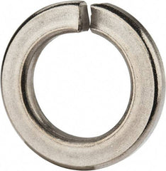 Value Collection - 1", 1/4" Thick Split Lock Washer - 316 Stainless Steel, 1.003" Min ID, 1.024" Max ID, 0.109" Min OD, 1.656" Max OD - Exact Tool & Supply