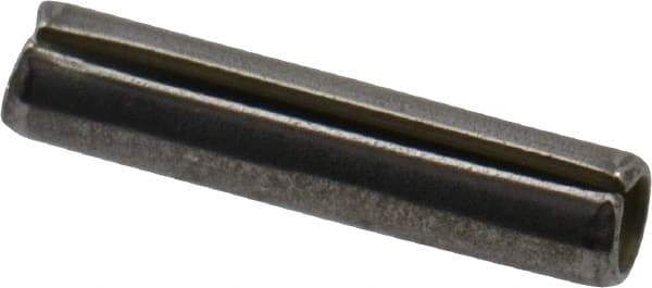 Value Collection - 1/16" Diam x 5/16" Long Slotted Spring Pin - Grade 420 Stainless Steel, Bright Finish - Exact Tool & Supply
