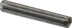 Made in USA - 1/16" Diam x 3/8" Long Slotted Spring Pin - Grade 420 Stainless Steel, Bright Finish - Exact Tool & Supply