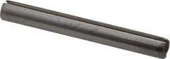 Value Collection - 1/16" Diam x 1/2" Long Slotted Spring Pin - Grade 420 Stainless Steel, Bright Finish - Exact Tool & Supply