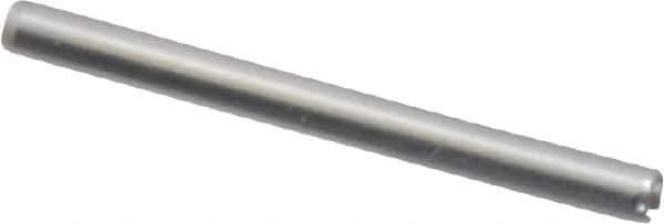 Value Collection - 1/16" Diam x 3/4" Long Slotted Spring Pin - Grade 420 Stainless Steel, Bright Finish - Exact Tool & Supply
