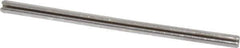 Value Collection - 5/64" Diam x 1-1/2" Long Slotted Spring Pin - Grade 420 Stainless Steel, Bright Finish - Exact Tool & Supply