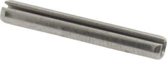 Made in USA - 1/8" Diam x 7/8" Long Slotted Spring Pin - Grade 420 Stainless Steel, Bright Finish - Exact Tool & Supply