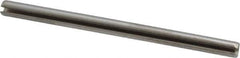 Made in USA - 1/8" Diam x 2" Long Slotted Spring Pin - Grade 420 Stainless Steel, Bright Finish - Exact Tool & Supply