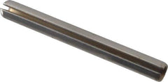 Made in USA - 5/32" Diam x 1-1/2" Long Slotted Spring Pin - Grade 420 Stainless Steel - Exact Tool & Supply